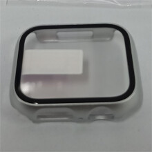 (Silver(41mm)) Full Coverage Case & Screen Protector for Apple Watch Series 8/7/6/5/4/3/SE