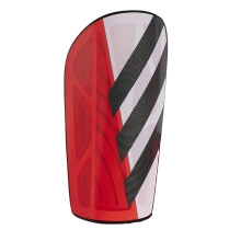 (XL, Red/White) Adidas Unisex Adult League 3 Stripes Shin Guards