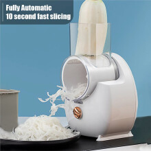 Electric Cheese Grater Shredder Grater Type-C Charging One-Touch Control Cordless Rotary Automatic Slicer Shredder