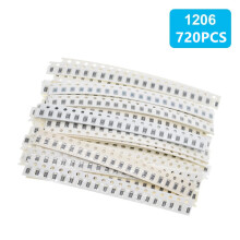 (Capacitor Pack-1206) 720PCS Assorted SMD Capacitor Kit - 1206/0805/0603 Sample Pack