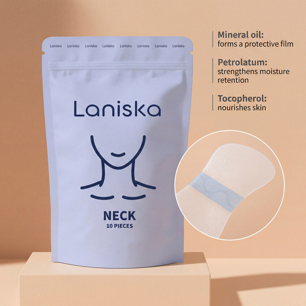 Reach-Tools 10Pcs Hydrating Neck Patches, Lightweight For All Skin Types