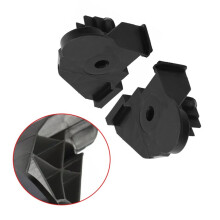 2pcs Front Bumper Bar Brackets Retainer Mount 51117030619 51117030620 for E46 325i 330i 325xi 330xi 2002-2005