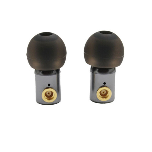 (White) DIY Headset Earbuds with MMCX Pluggable Connector, Vocal-Optimized, Metal Shell 2