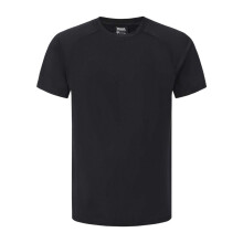 (S, Black) Lonsdale Mens Plain T-Shirt