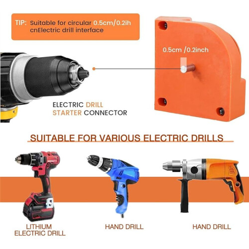 Drill Bit Sharpener - Electric Grinding Sharpener Tool for All Bits Including Twist Bits,Carbide,Knives and Scissors