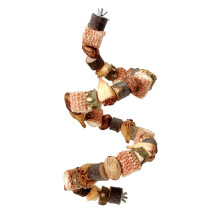 Bird Chew Toy Corncob Blocks for Chewing Teeth Grinding Pendant