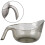 Functional Rice Washing Colander Efficient Draining Bowl-Gray 1