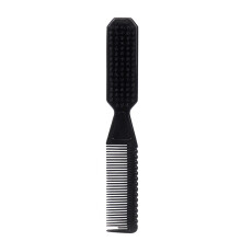 2 in 1 Neck Duster Broken Remove Comb Brush Hair Styling-Black