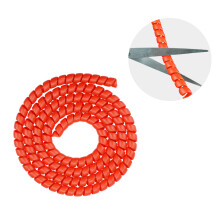 Spiralen Scooter Lijn Cover Draad Kabel Spiralen Winder-Rood