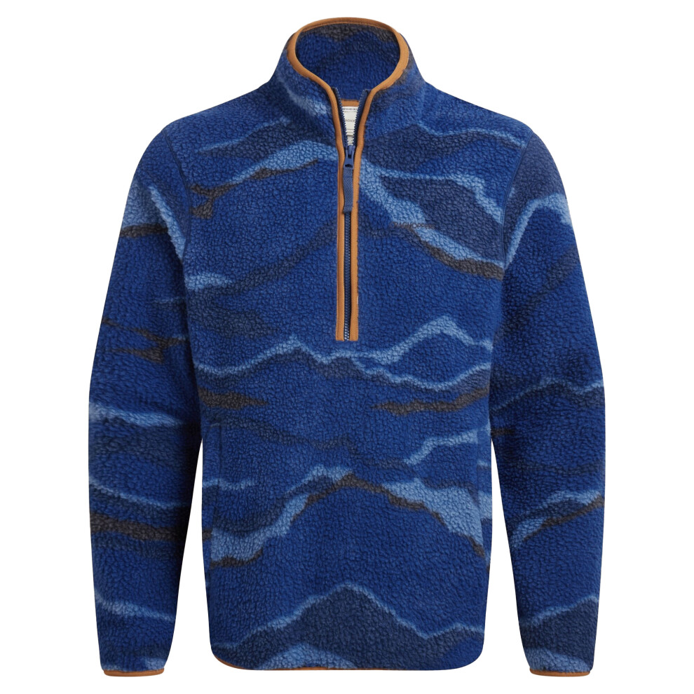 Craghoppers (M, Juniper Berry) Mens National Trust Rawthey Landscape Fleece Top