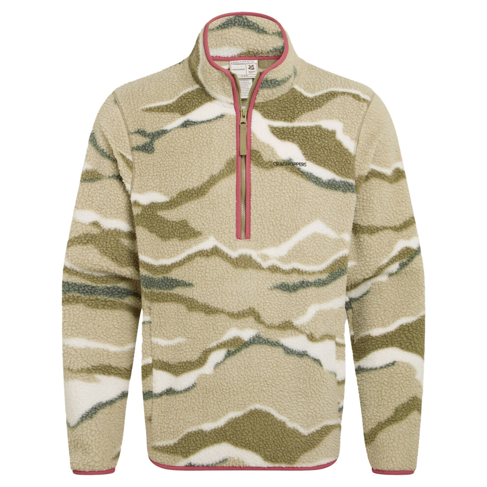 Craghoppers (5Xl, Cardamom) Mens National Trust Rawthey Landscape Fleece Top