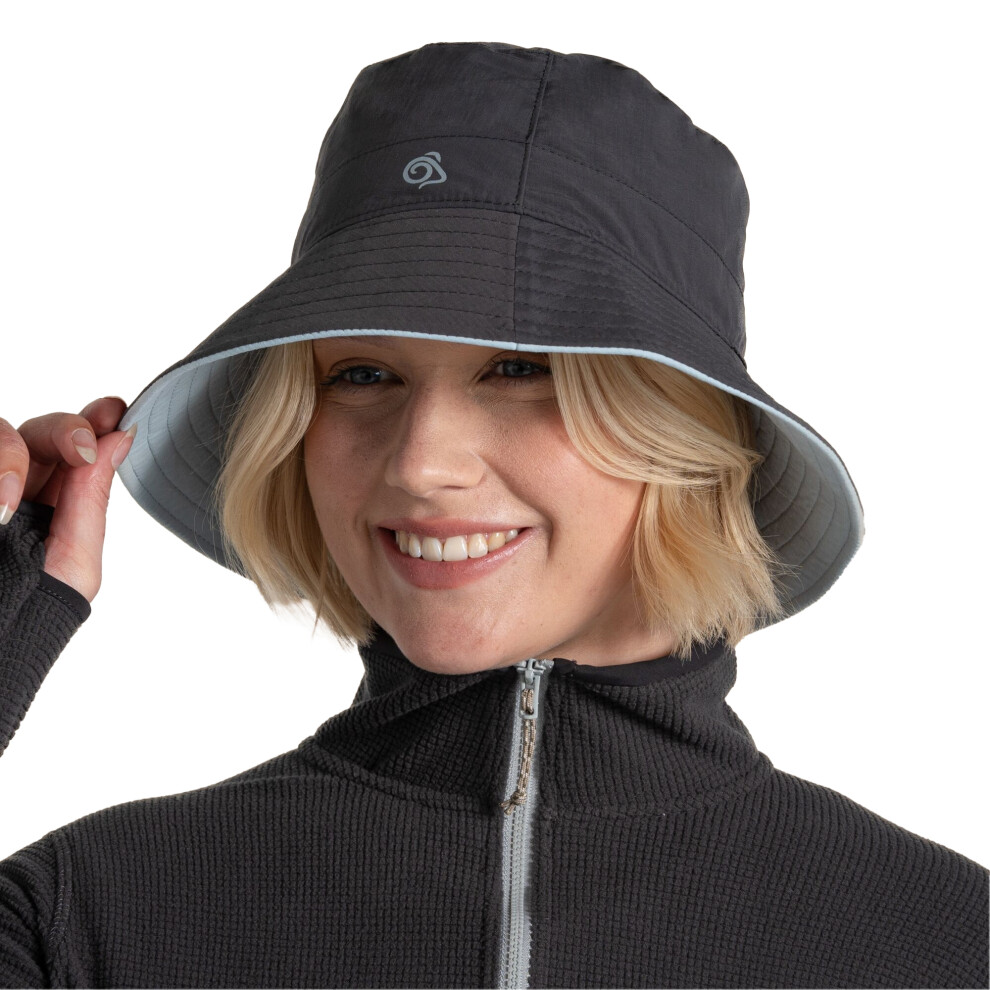Craghoppers (S-M, Black Pepper/Niagara Blue) Iii Nosilife Bucket Hat
