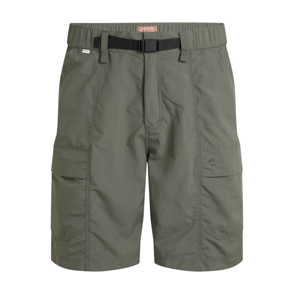 Craghoppers (40R, Dark Sage) Mens Kadin Nosilife Cargo Shorts