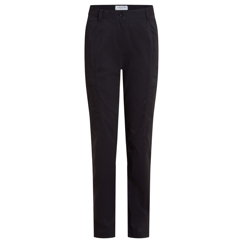 Craghoppers (18 Uk R, Black) Womens/Ladies Kiwi Pro Cargo Trousers
