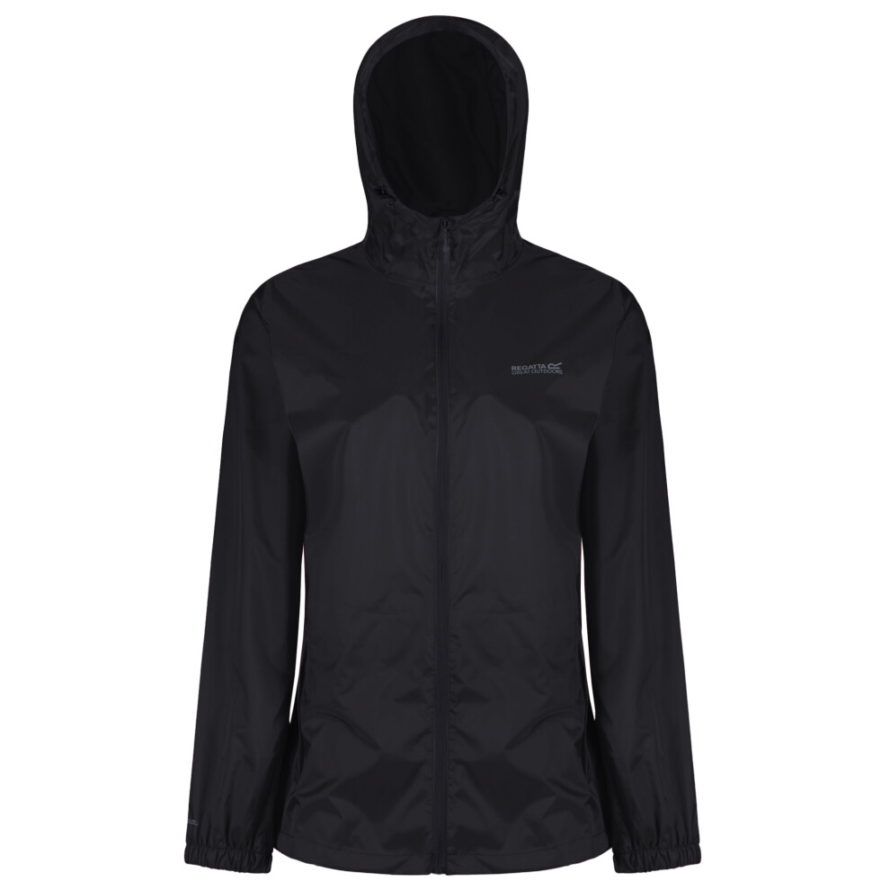 Regatta (12 Uk, Black) Womens/Ladies Pack It Iii Waterproof Jacket