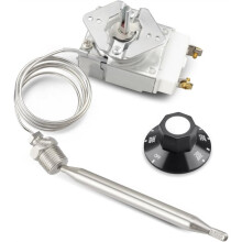 RX-2-24 Thermostat for Deep Fryer Fit for ADCRAFT, for Gas Fryer Adcraft Atosa 301030004 Robertshaw 5300-402, with 3/8"