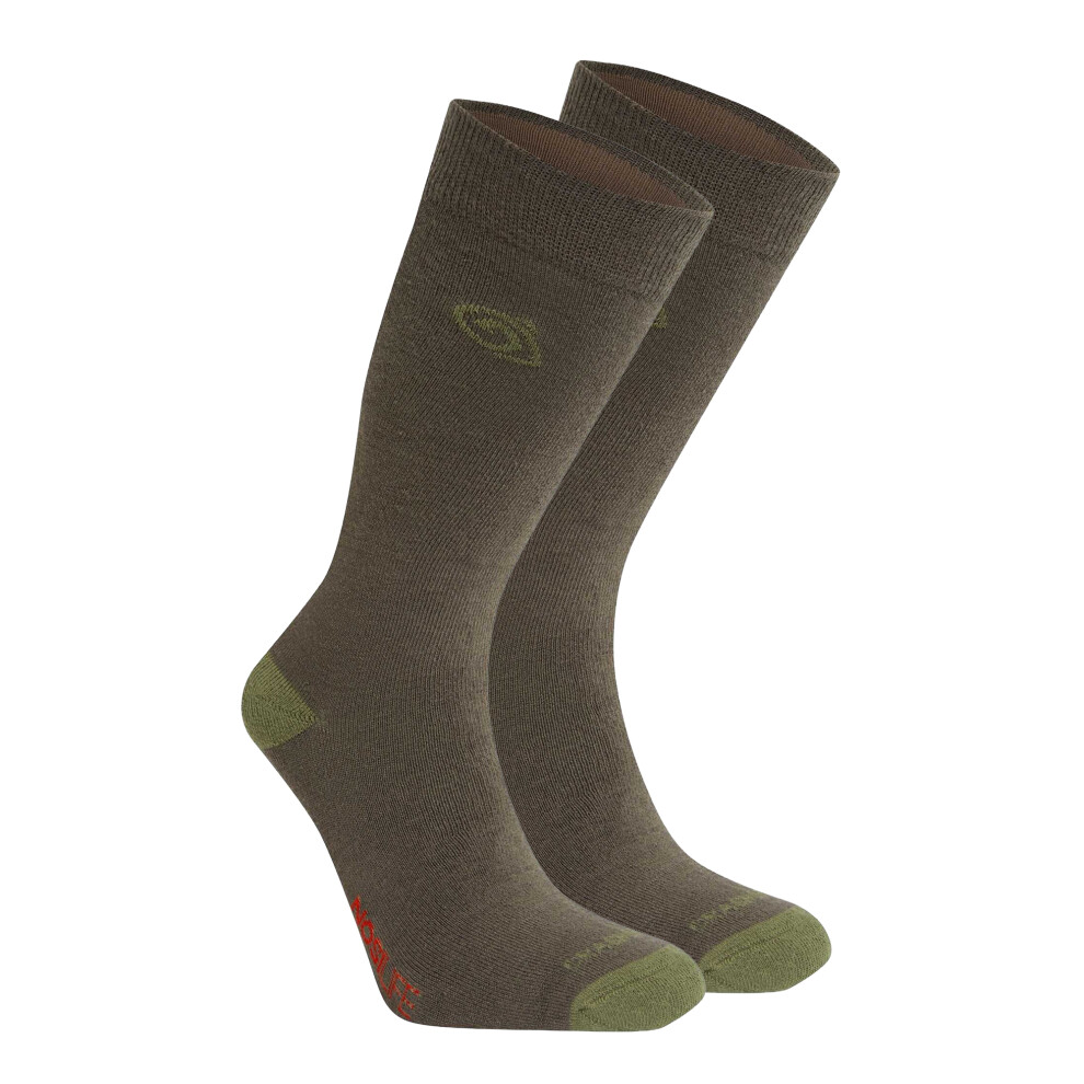Craghoppers (3 Uk-5 Uk, Woodland Green/Wild Olive) Unisex Adult Insect Repellent Socks