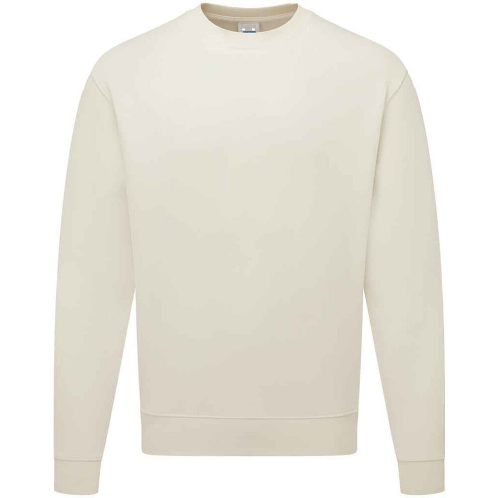 Russell (L, Natural) Mens Set-In Sweatshirt