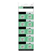 AG11 LR721 Metal Coin Batteries R721/AG11/SR721/362-10 pieces