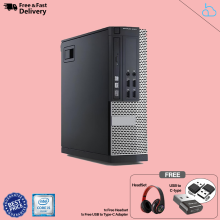 Dell Optiplex SFF Business Desktop Computer, Core i5, Up to 16 GB RAM, 1 TB HDD. - Refurbished