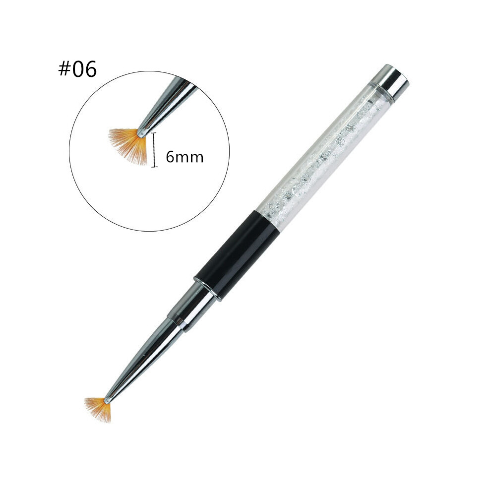 (#03) Professional Nail Art Pen Tips UV Builder Gel Drawing Painting Brush Manicure Set