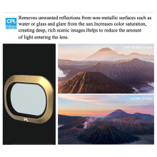 (MCUV) Camera Lens ND-PL, UV, CPL, ND4/8/16/32/64 Filter Kit for DJI Mavic 2 Pro Drone