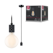 Paulmann 78432 Neordic pendant luminaire Tilla without lamp max. 60W pendant luminaire black Metal E27