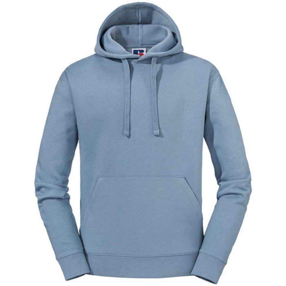 Russell (S, Mineral Blue) Mens Authentic Hoodie