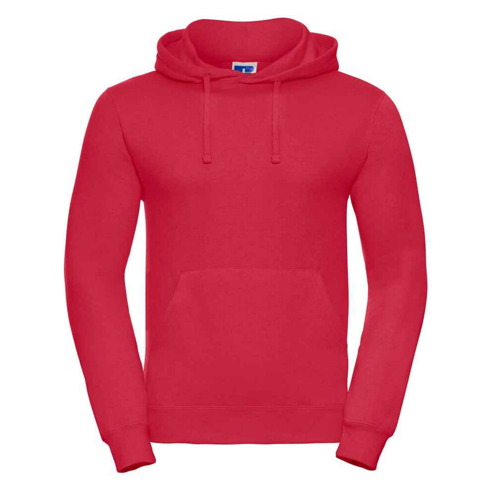 Russell (S, Classic Red) Mens Plain Hoodie