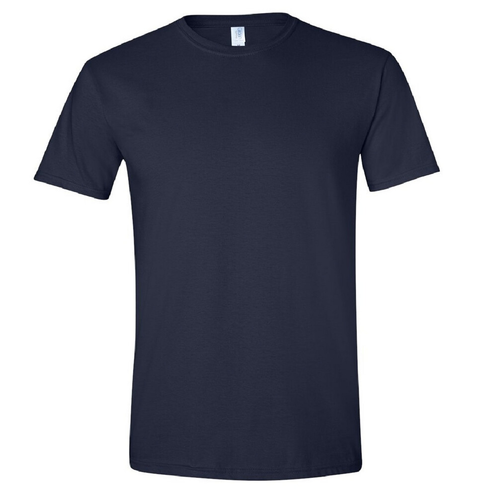 Gildan (5Xl, Navy) Mens Short Sleeve Soft-Style T-Shirt