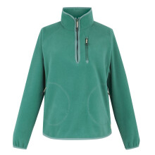 (18 UK, Spruce Green) Regatta Womens/Ladies Frankie Quarter Zip Fleece Top