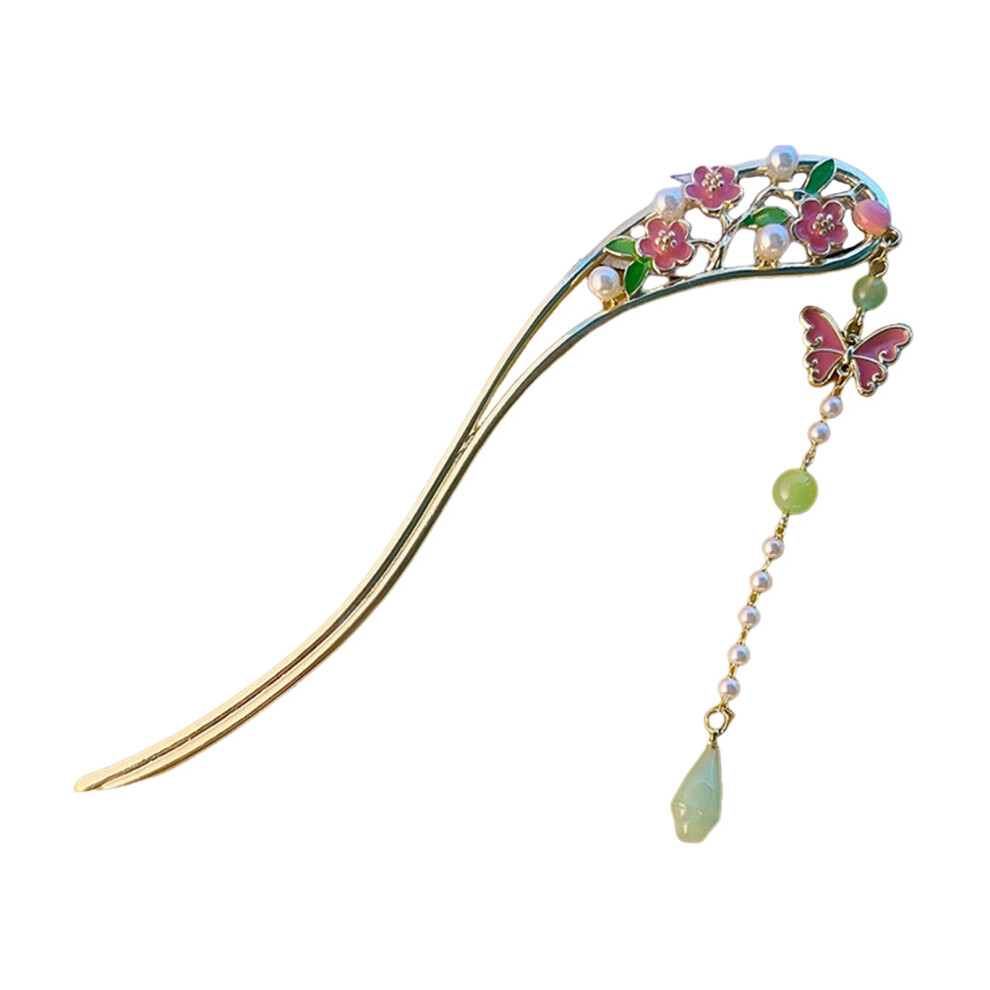 Creation-3C Asian Butterfly Hair Sticks - Hanfu Styling Pins
