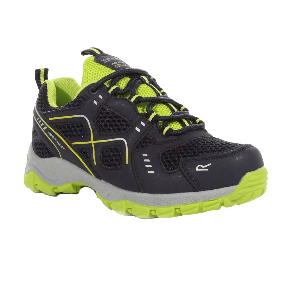 Regatta (3 Uk, Navy/Lime Punch) Childrens/Kids Vendeavour Walking Shoes