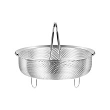 (14cm) Stainless Steel Steamer Basket for Soup & Even Cooking