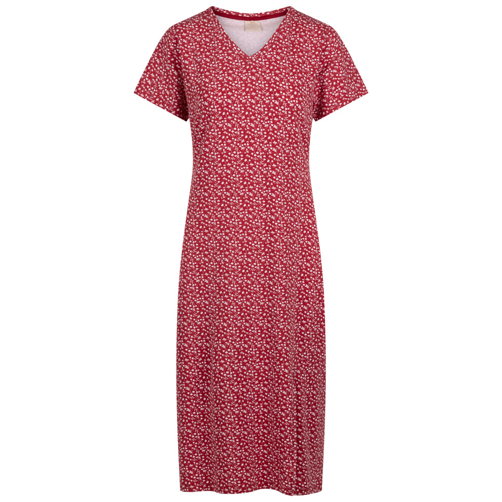 Trespass Women's Printed Midi Dress Lula Red Size 10 - Image 2