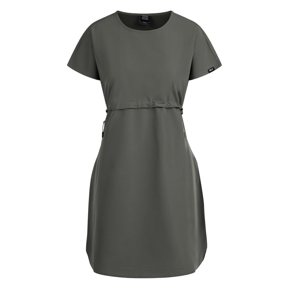 Trespass (S, Herb) Womens/Ladies Lidia Round Neck Cotton Dress