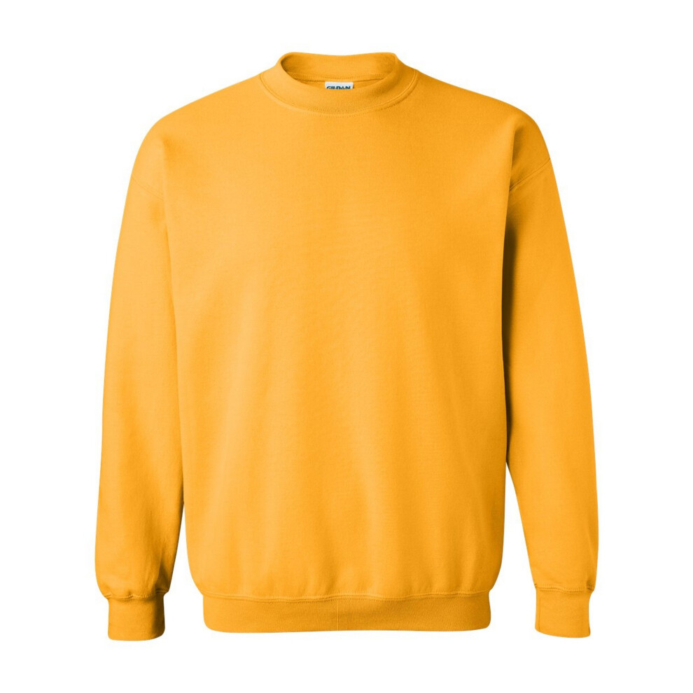 Gildan (3Xl, Gold) Heavy Blend Unisex Adult Crewneck Sweatshirt