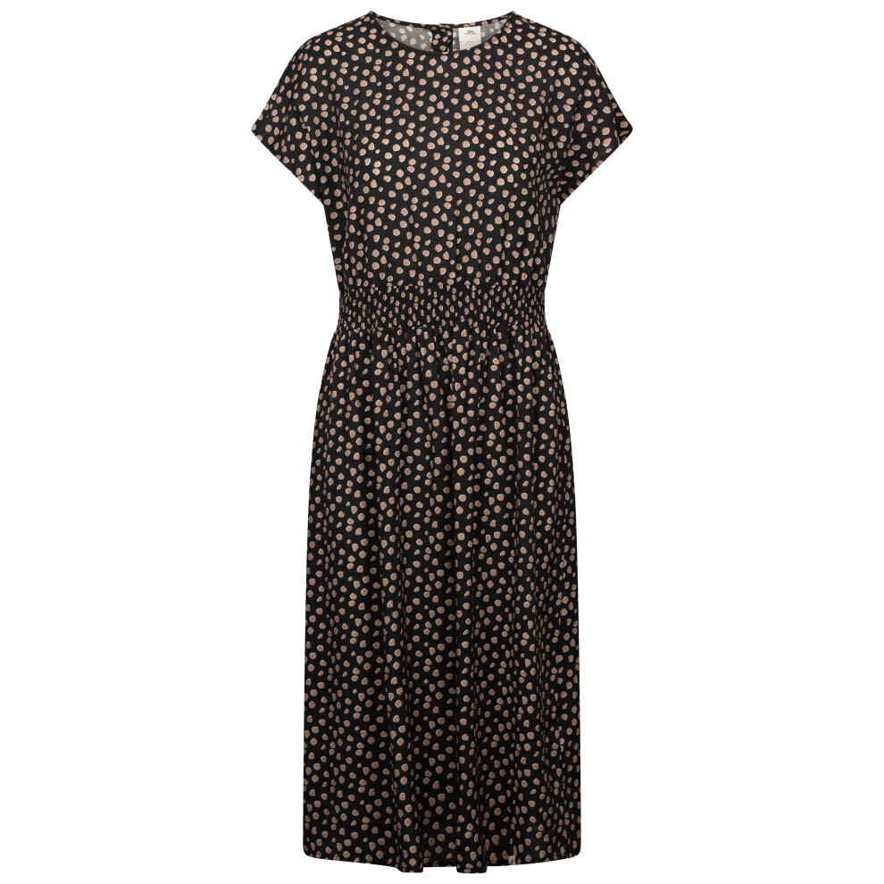 Trespass Women's Black Print Printed Round Neck Dress Susanne - Image 3
