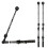(Blue) Golf Action Corrector & Swing Training Aid for Professional Practice 9