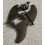 (Black) Softboard Surfboard TPU Rudder Plastic Soft Fin Set 1