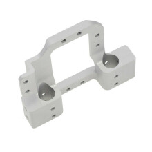 (Black) Steering Servo Front Mount & Bumper Installation Kit for Redcat Gen8