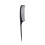 Hair Styling Tool Comb With Wide Teeth And Pointed Tail-Black 1