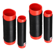Ergonomic Cycle Handle Holds Standard Permanent Elastomer-Black