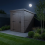 4x6 Pent Composite Shed Tanalised (Single Door, No Windows) 3