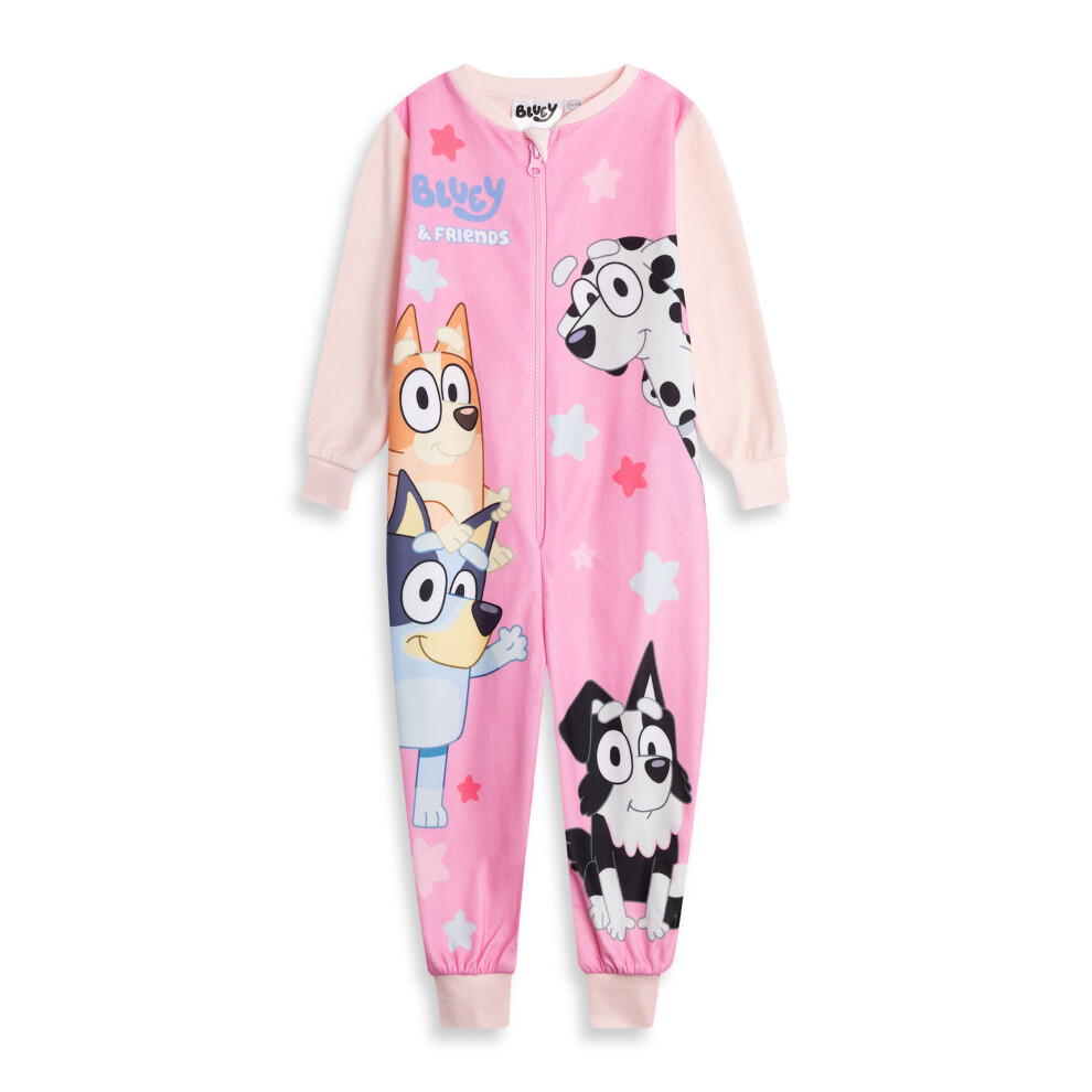 Bluey (3-4 Years) Onesie (Girls Pink)