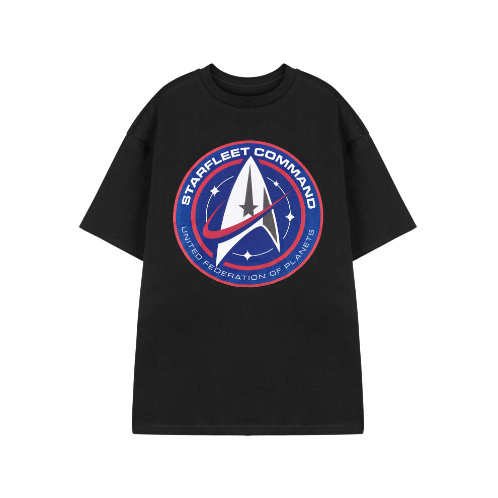Star Trek (Xx-Large) Short Sleeved T-Shirt (Mens Black)