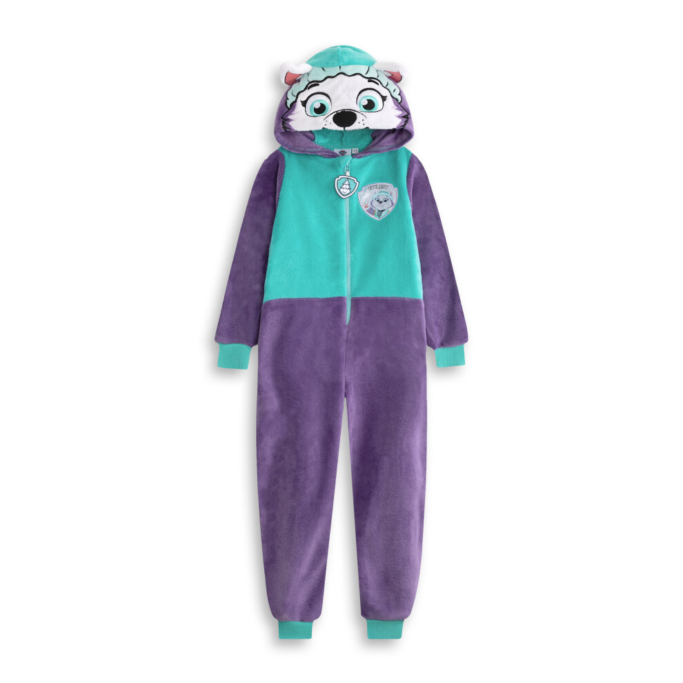 Paw Patrol (3-4 Years) Onesie (Girls Multicoloured)