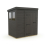 7x4 Pent Composite Shed Tanalised (Single Door, With Windows) 2