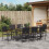 VidaXL vidaXL Garten Essgruppe 9 stk. Schwarz Poly-Rattan 4
