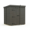 6x5 Pent Composite Shed Tanalised(Single Door, No Windows) 2